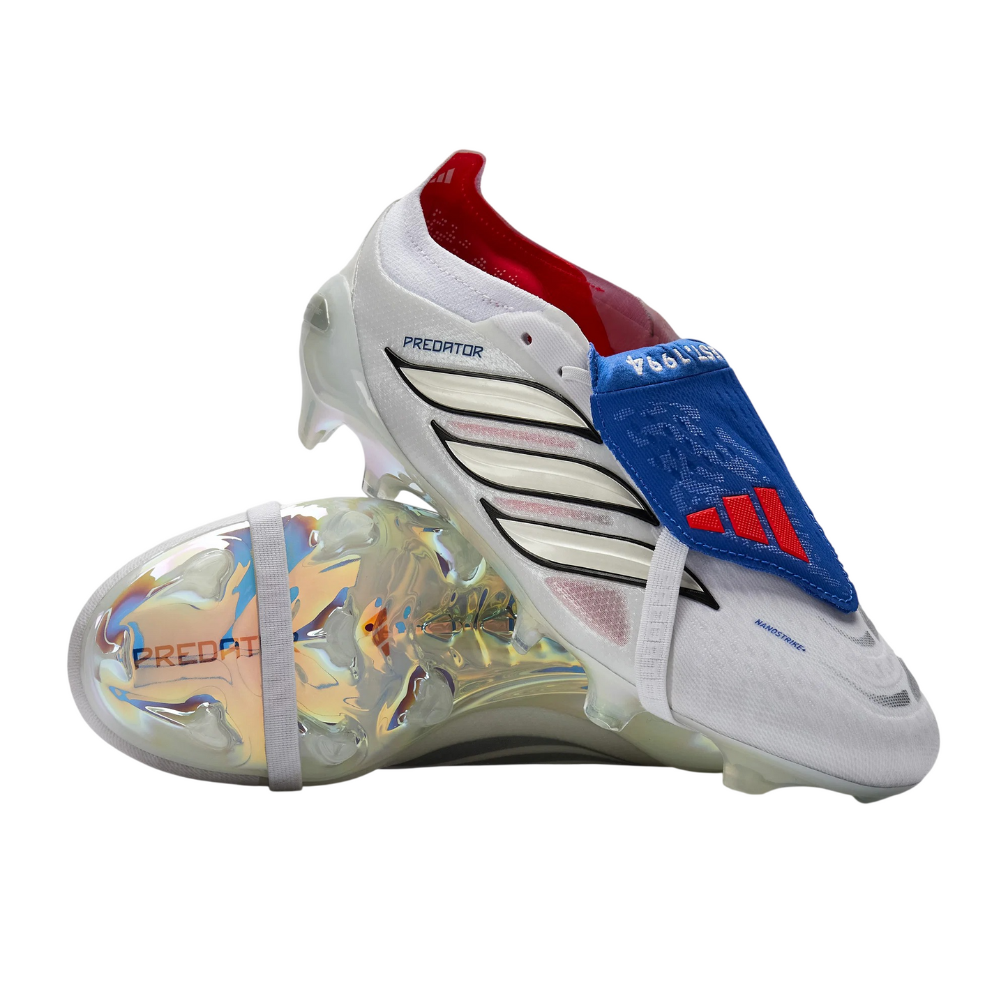 Adidas Predator Elite Tongue FG Ftwr White/Team Royal Blue