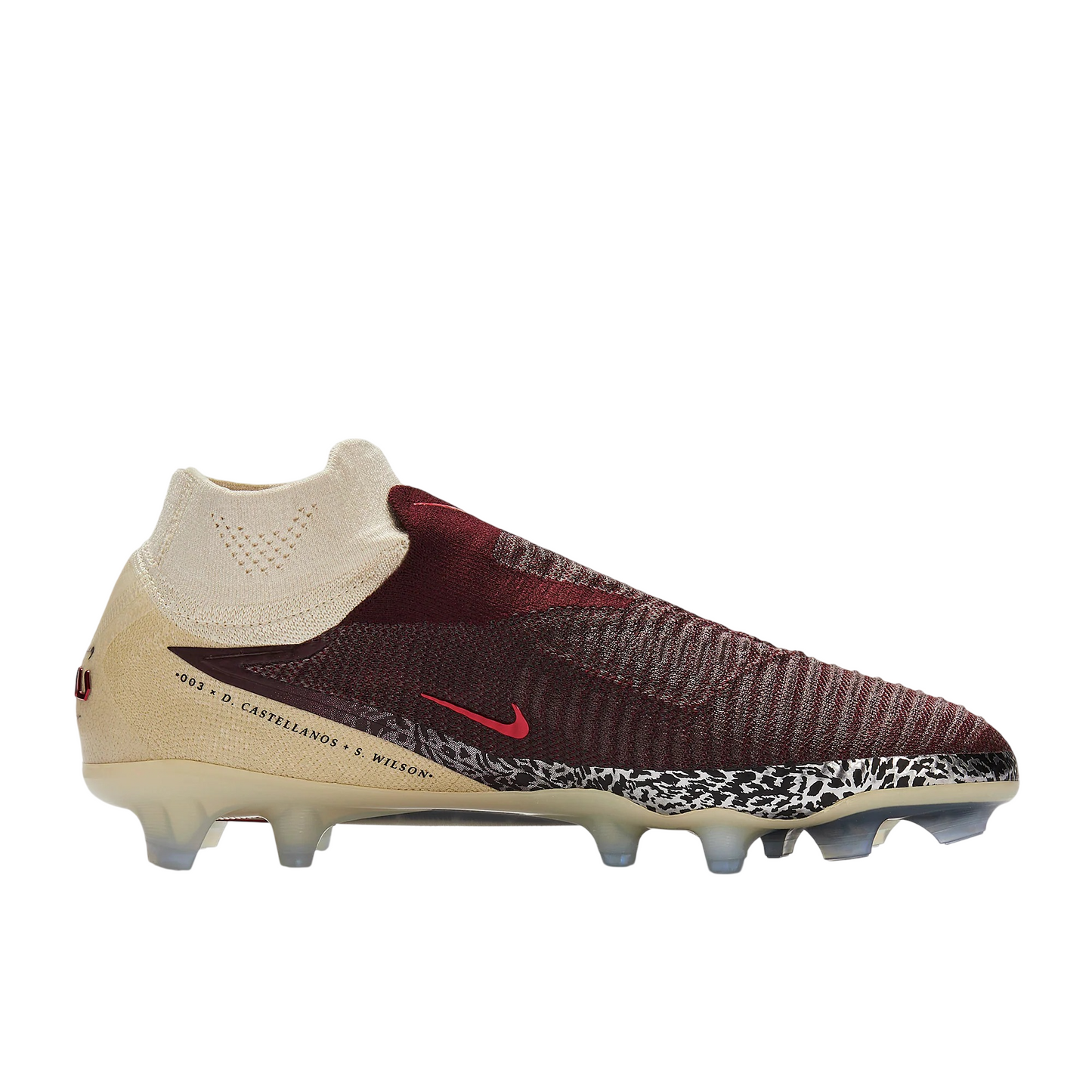 Nike Phantom 6 High Elite FG Burgundy Crush