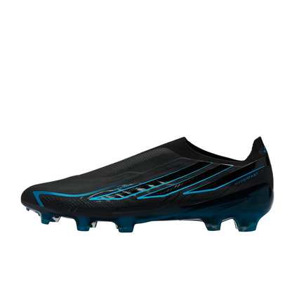 Adidas F50 Hyperfast Elite Laceless FG Core Black/Lucid Ray Blue