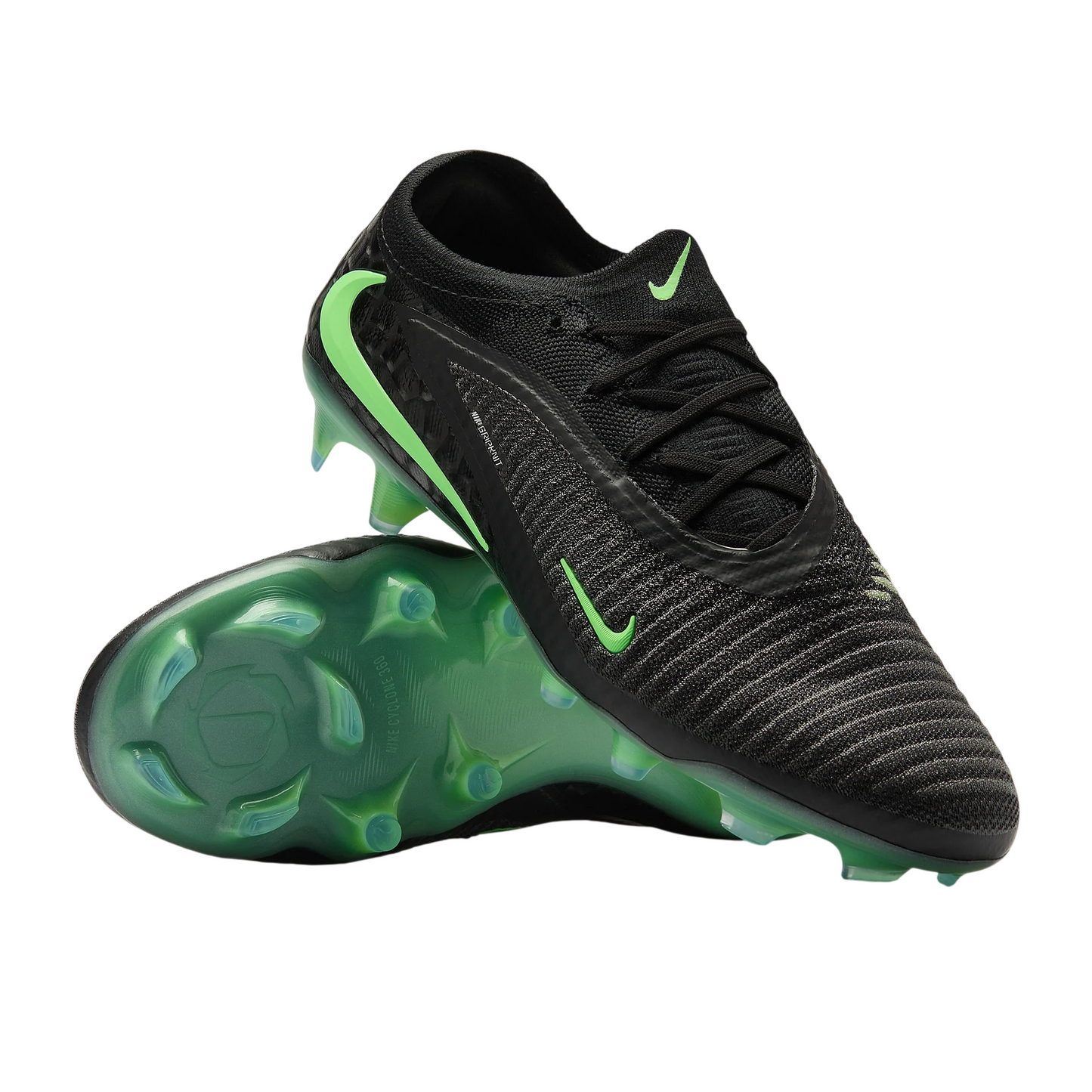 Nike Phantom 6 Low Elite FG Black/Illusion Green