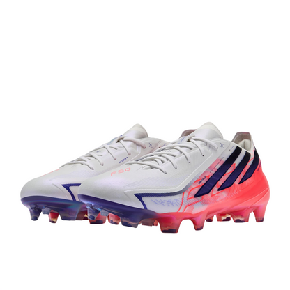 Adidas F50 Hyperfast Elite FG White/Solar Purple