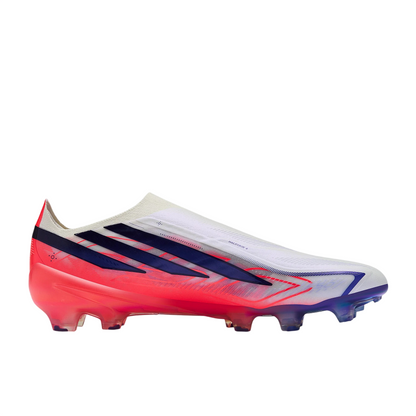 Adidas F50 Hyperfast Elite Laceless FG White/Solar Purple