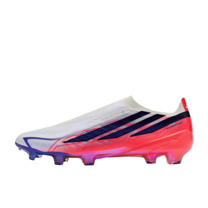Adidas F50 Hyperfast Elite Laceless FG White/Solar Purple
