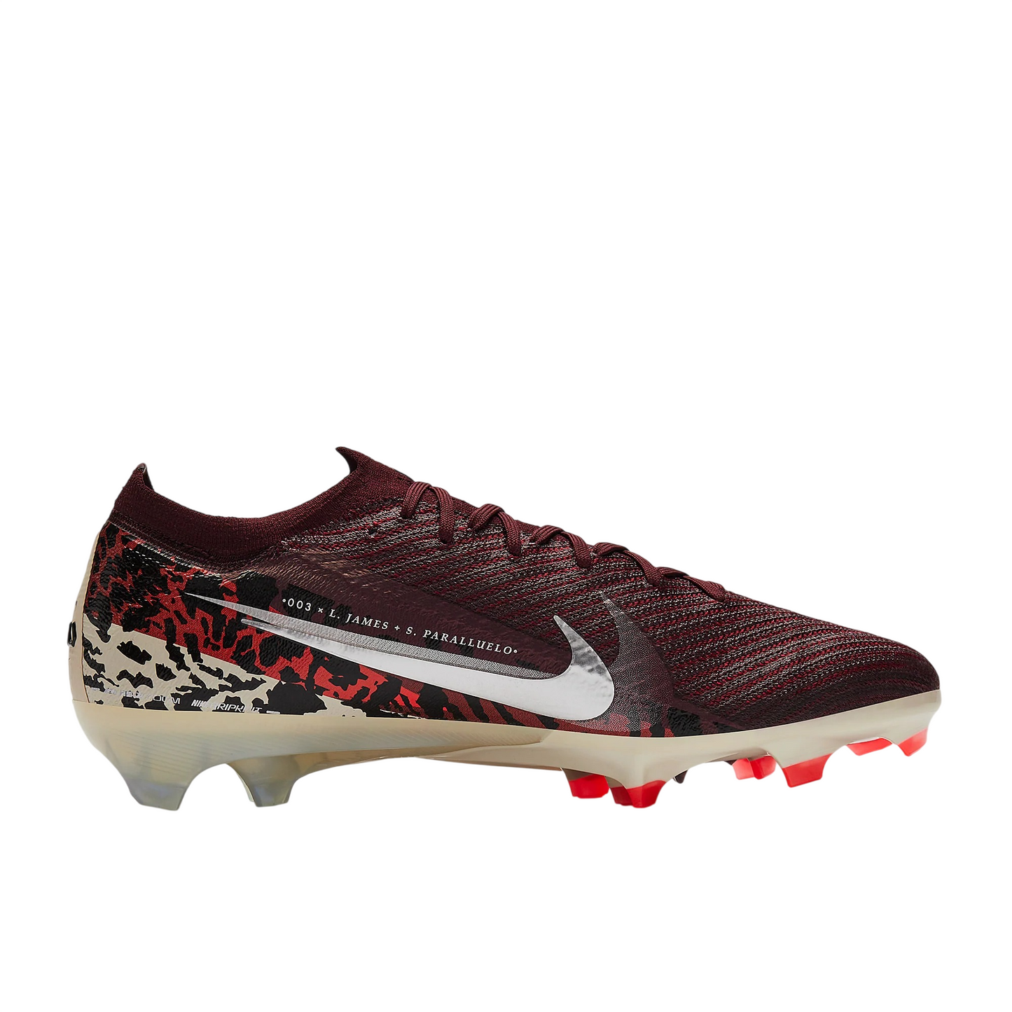 Nike Air Zoom Mercurial Vapor XVI Elite FG Burgundy Crush/Mtlc Silver